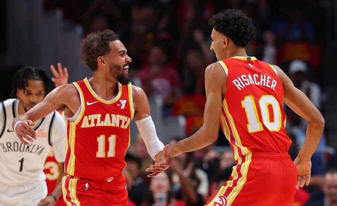 老鹰对阵骑士，文班亚马对手完全无解